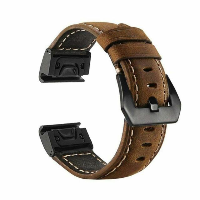 Quick-Fit-armband | 20mm (äkta läder) - 2 färger