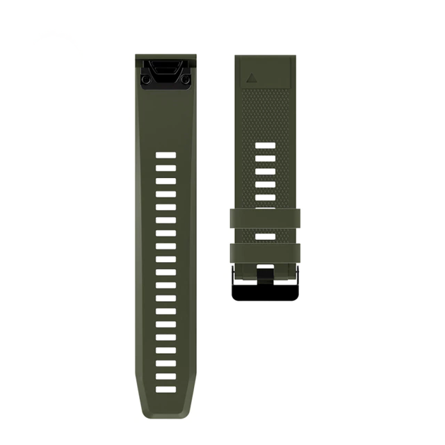 Quick-Fit armband | 20 mm (silikon) - 5 färger