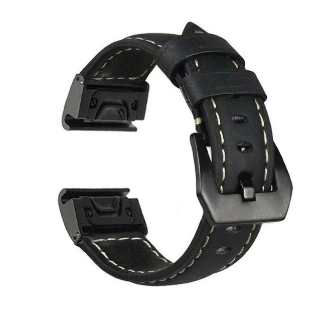 Quick-Fit-armband | 20mm (äkta läder) - 2 färger
