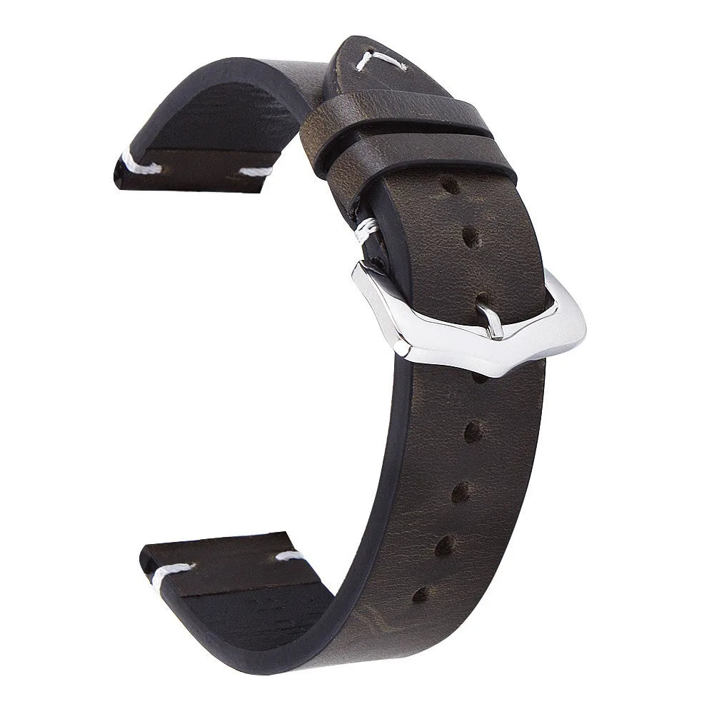 Quick-Release armband | 18mm (äkta läder) - 4 färger