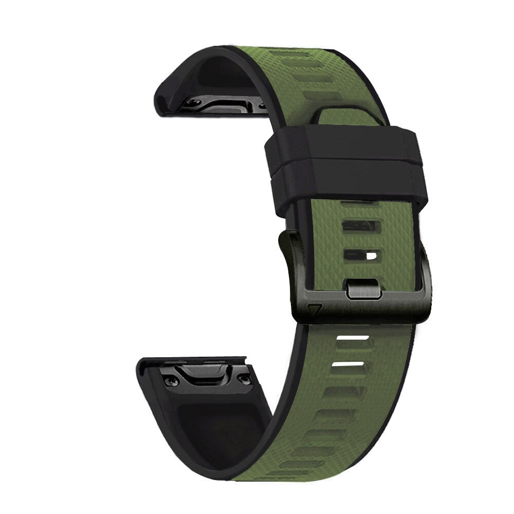 Quick-Fit armband | 22mm (silikon) - 5 färger