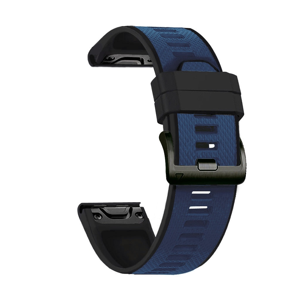 Quick-Fit armband | 22mm (silikon) - 5 färger