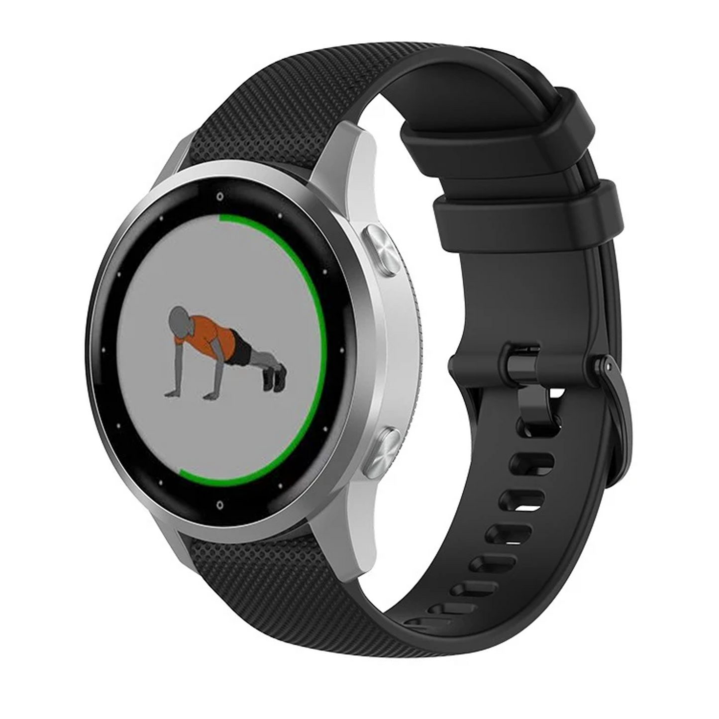 Quick-Release armband | 18mm (silikon) - 4 färger