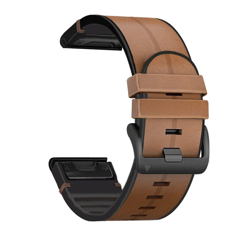 Quick-Fit armband | 26mm (Sportläder) - 3 färger