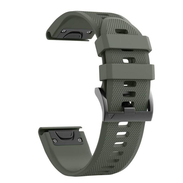 Quick-Fit armband | 22mm (silikon) - 6 färger