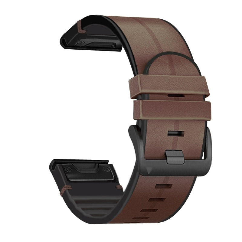 Quick-Fit armband | 22mm (Sportläder) - 3 färger