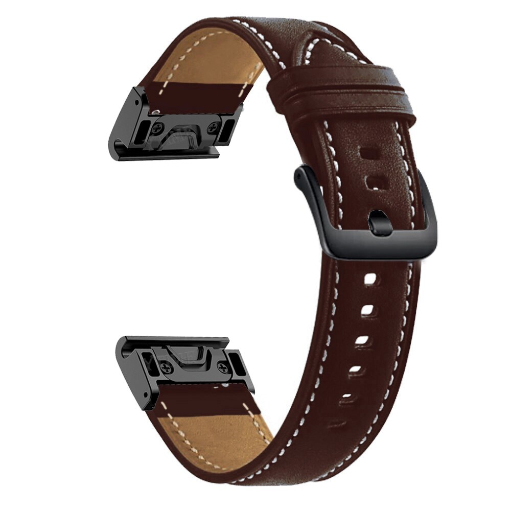 Quick-Fit armband | 22mm (äkta läder) - 3 färger