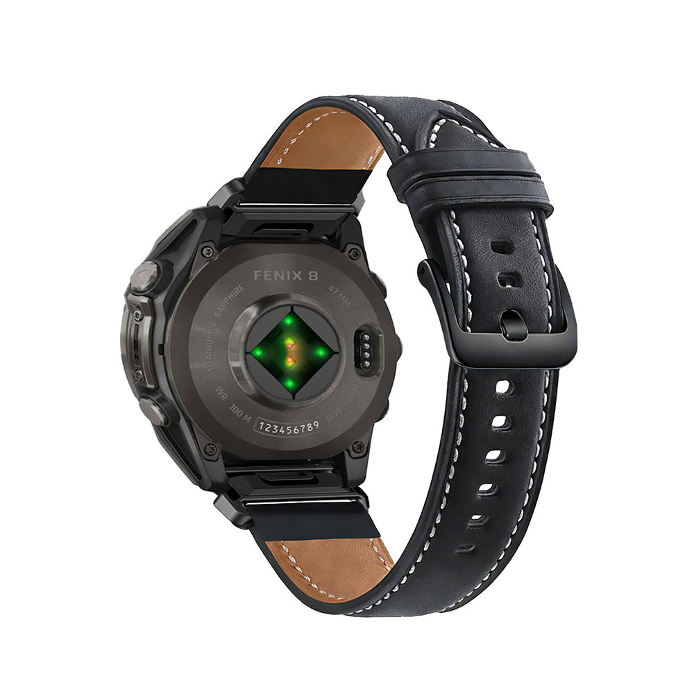 Quick-Fit armband | 26mm (äkta läder) - 3 färger