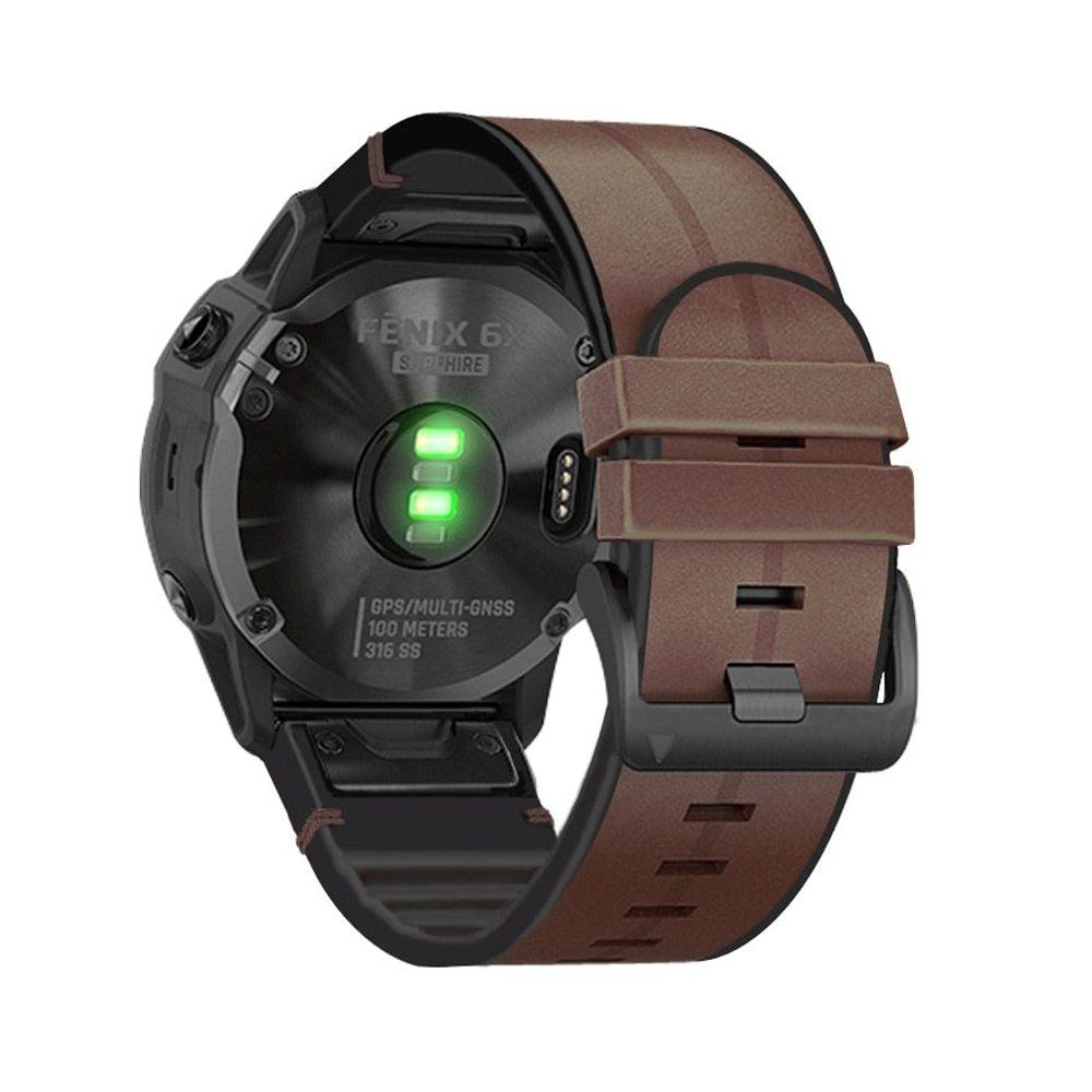 Quick-Fit armband | 26mm (Sportläder) - 3 färger