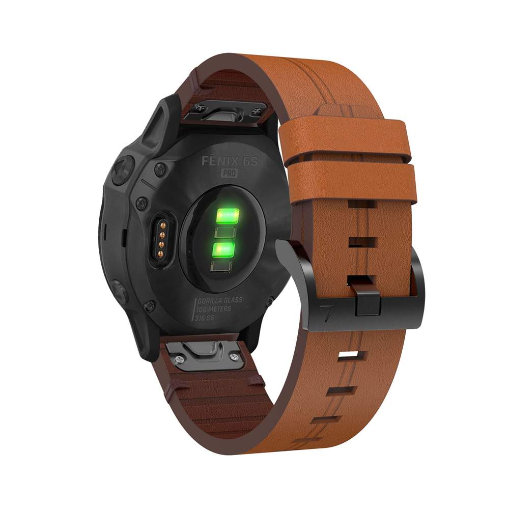 Quick-Fit armband | 20mm (Sport Läder) - 2 färger