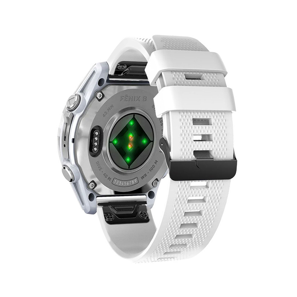 Quick-Fit armband | 20mm (silikon) - 5 färger