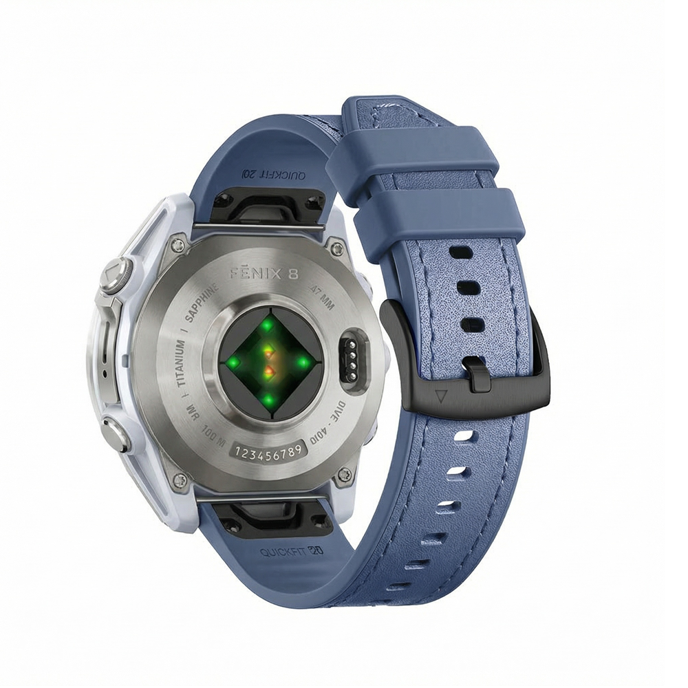 Quick-Fit Run-armband | 20mm (sportläder) - 4 färger
