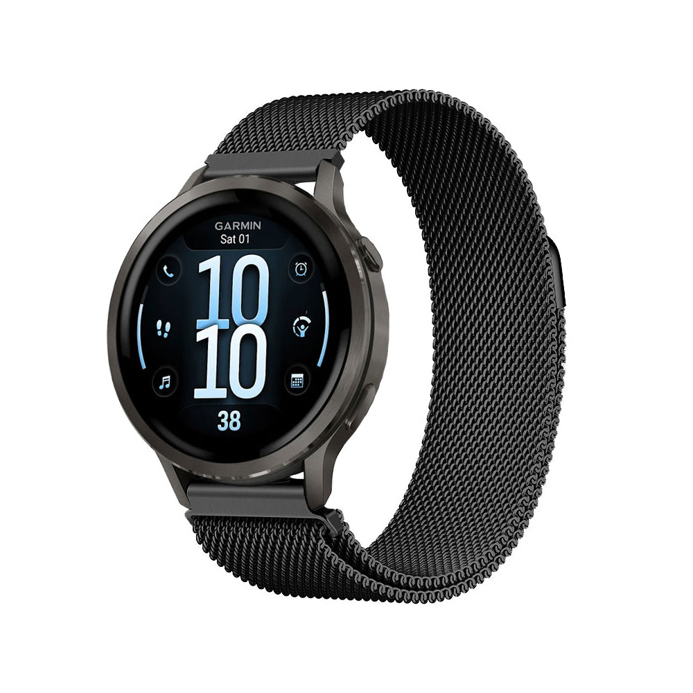 Quick-Release armband | 22mm (Milanese rostfritt stål) - 2 färger