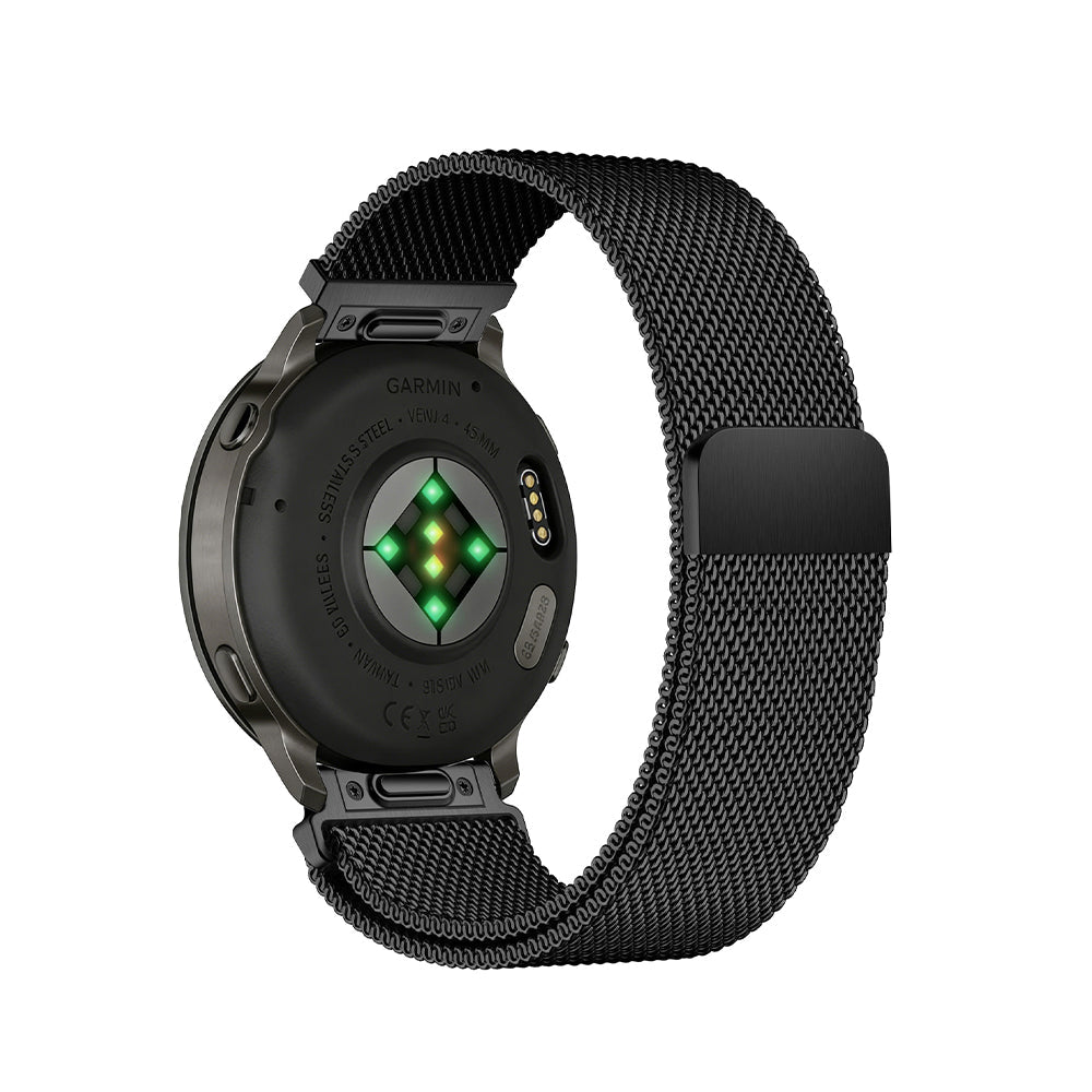 Quick-Release armband | 22mm (Milanese rostfritt stål) - 2 färger