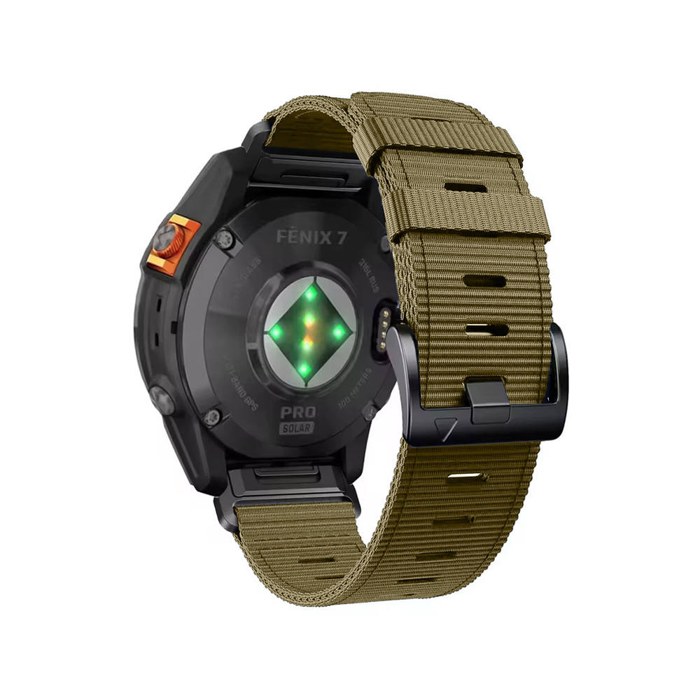 Quick-Fit armband | 22mm (militär nylon) - 4 färger