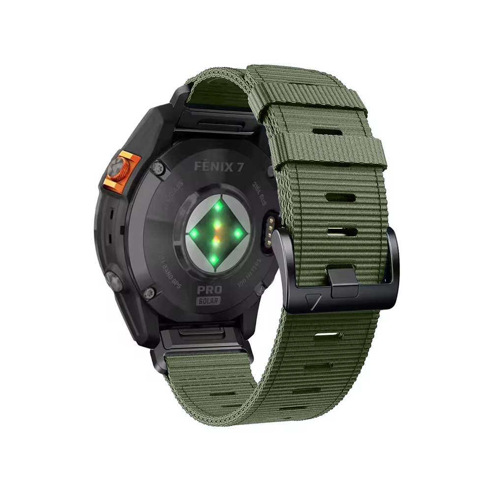 Quick-Fit armband | 26mm (militär nylon) - 4 färger