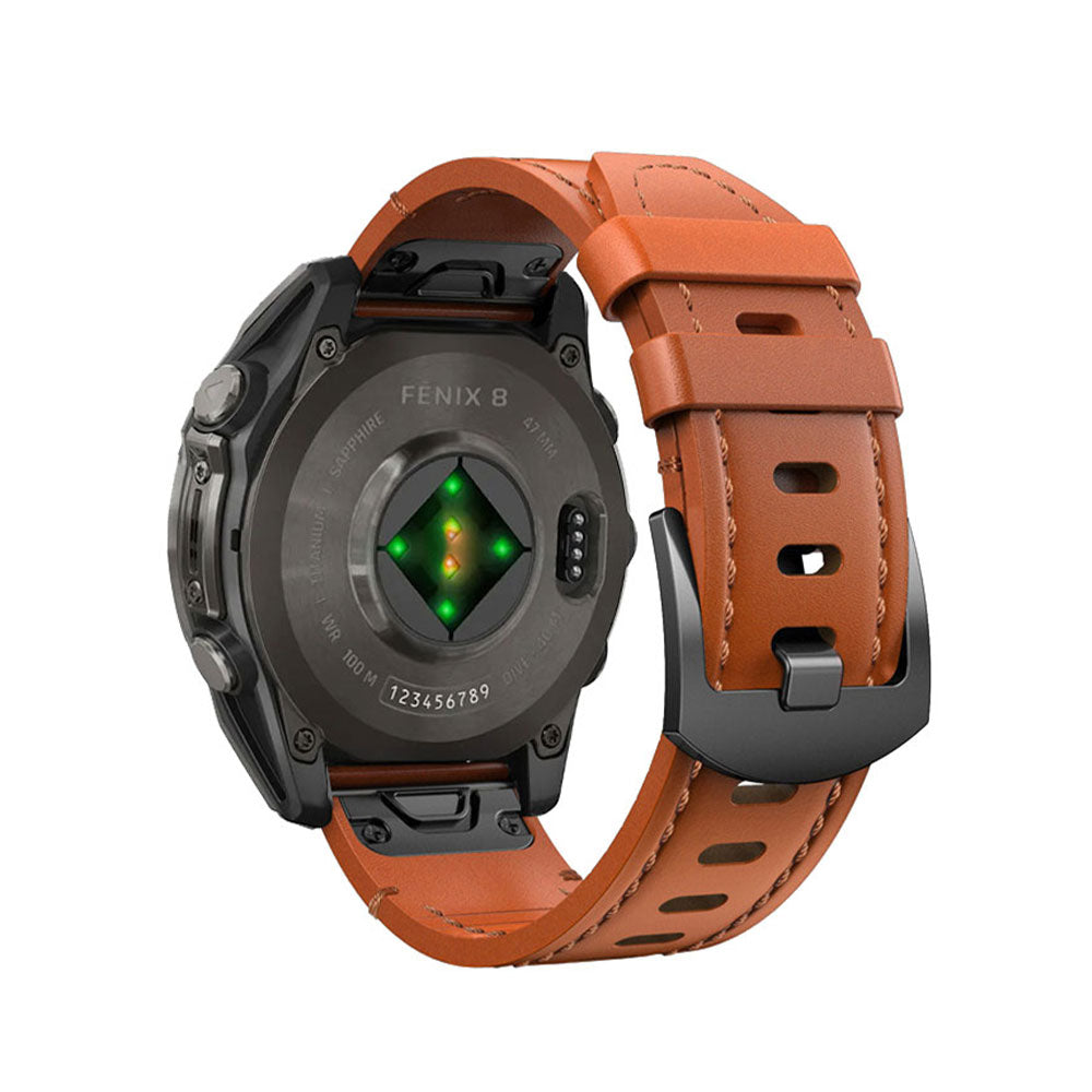 Quick-Fit armband | 22mm (läder från nötkreatur) - 2 färger
