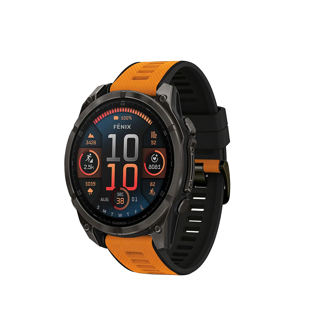 Quick-Fit armband | 22mm (silikon) - 5 färger