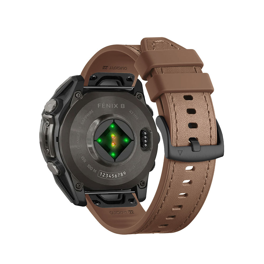 Quick-Fit Run-armband | 22mm (sportläder) - 4 färger