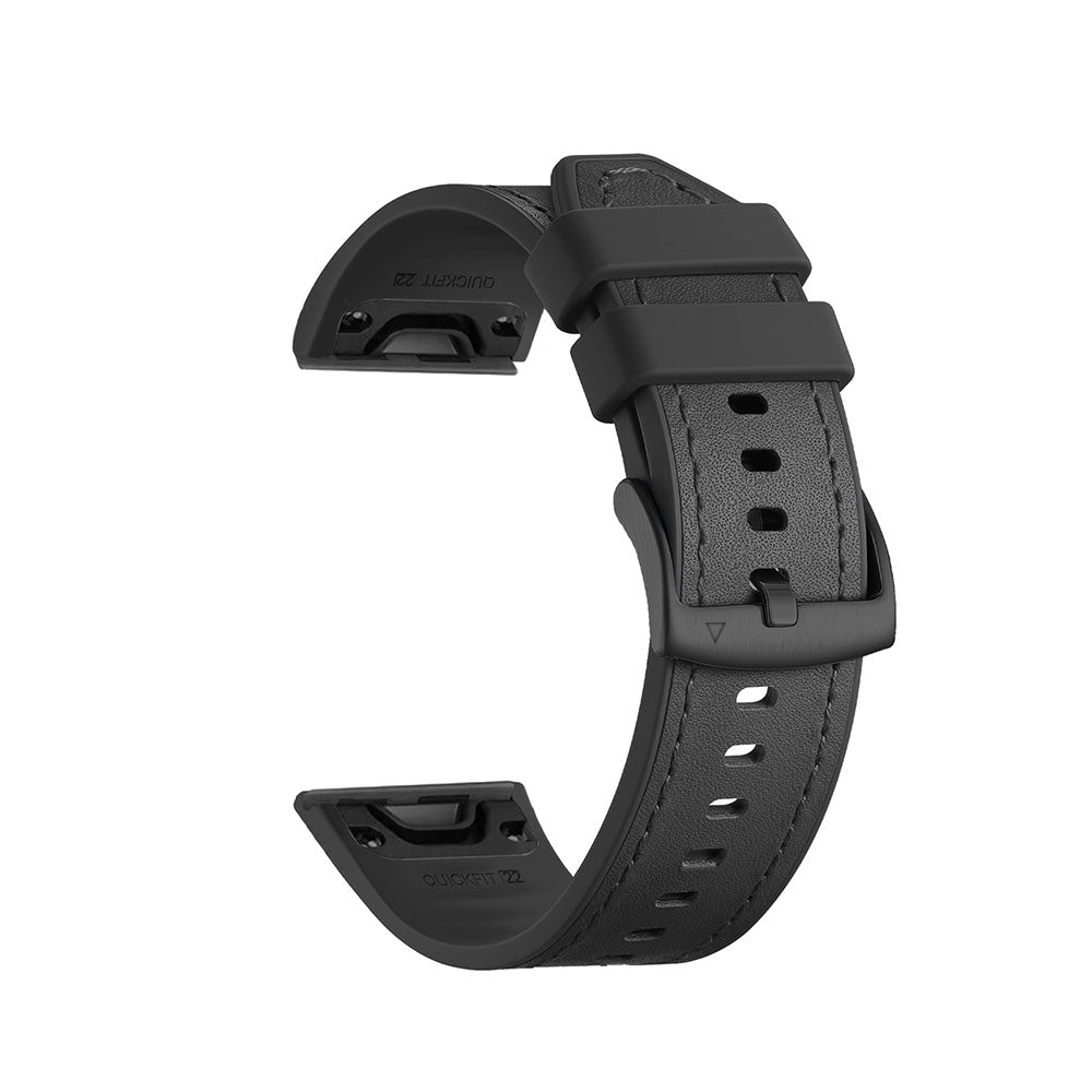 Quick-Fit Run-armband | 22mm (sportläder) - 4 färger