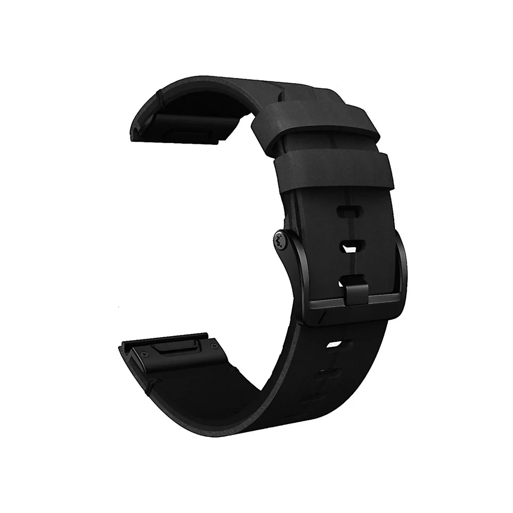 Quick-Fit armband | 22mm (äkta läder & titan) - 2 färger