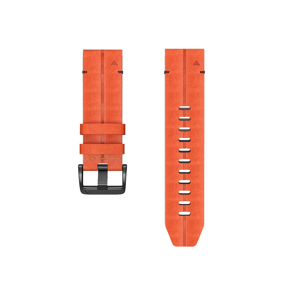 Quick-Fit armband | 26mm (äkta läder & titan) - 2 färger